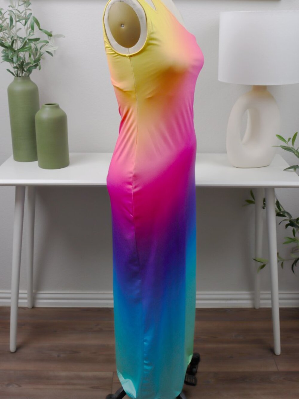 Elysia Multi One Shoulder Dress - Finesse - Picture 6 of 8